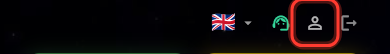 Profile icon on a phone